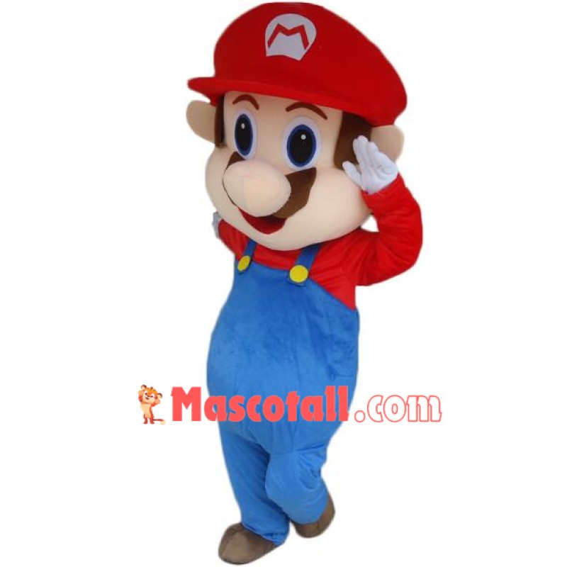 America's Flow Game Super Mario Mascot Costume