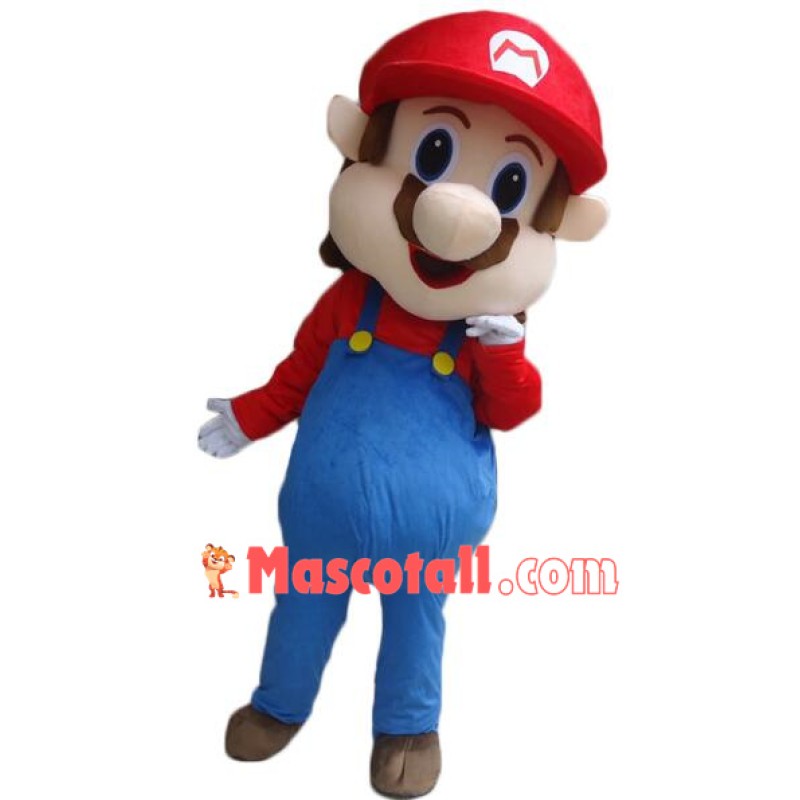 America's Flow Game Super Mario Mascot Costume