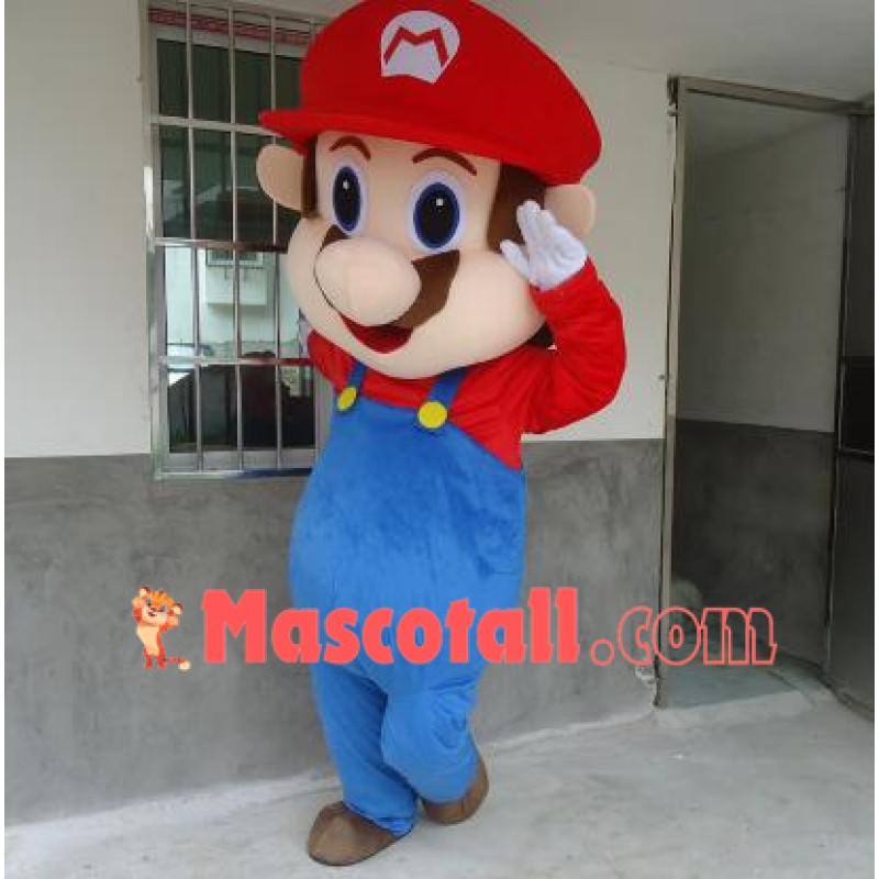 America's Flow Game Super Mario Mascot Costume