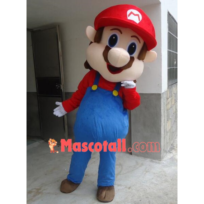 America's Flow Game Super Mario Mascot Costume