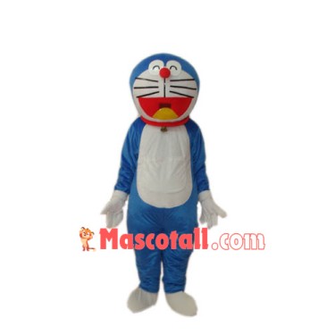 Laughing Doraemon Plush Adult Mascot Costume