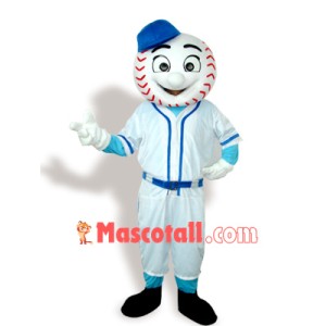 Baseball Man Adult Mascot Costume