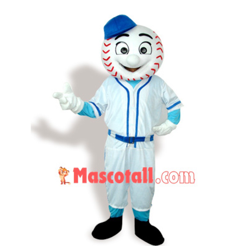 Baseball Man Adult Mascot Costume