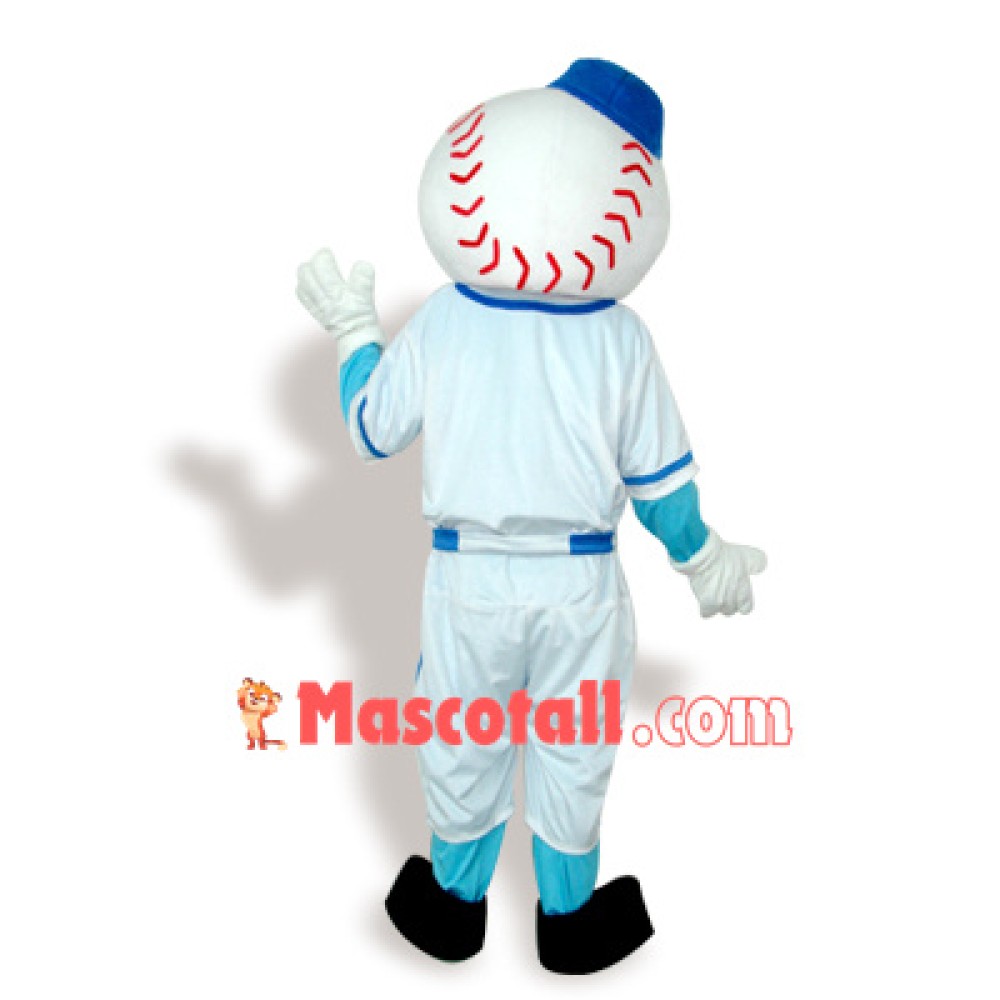Baseball Man Adult Mascot Costume