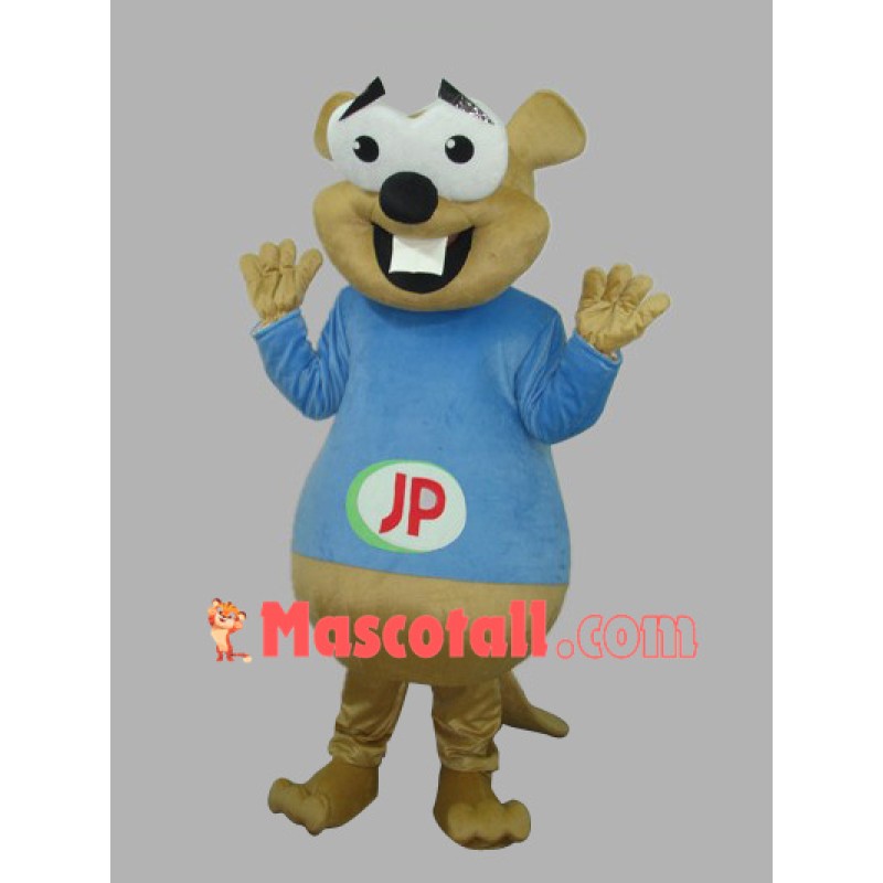 Big Teeth Bear Adult Mascot Costume