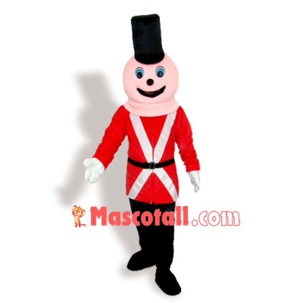 Royal Soldier Adult Mascot Costume