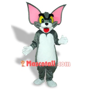 Big Ear Tom Cat Adult Mascot Costume