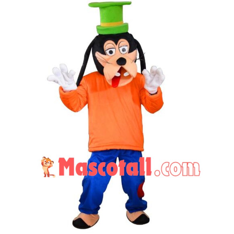 Goofy dog mascot costume cartoon Free Shipping