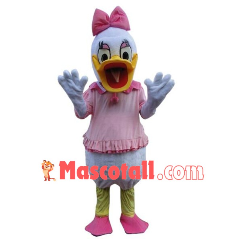 Daisy Duck Mascot Costume Party Costume Free Shipping