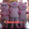 Pig Mascot Costume Mcdull Custom Fancy Costume Free Shipping