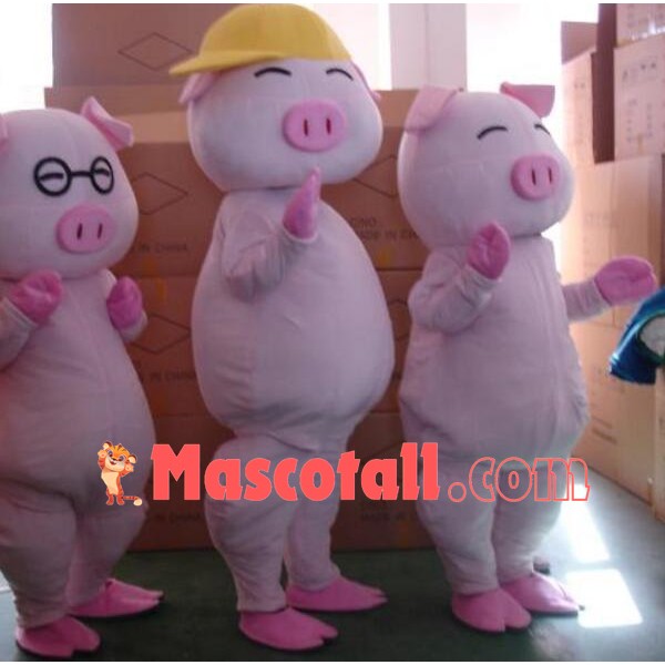 Pig Mascot Costume Mcdull Custom Fancy Costume Free Shipping