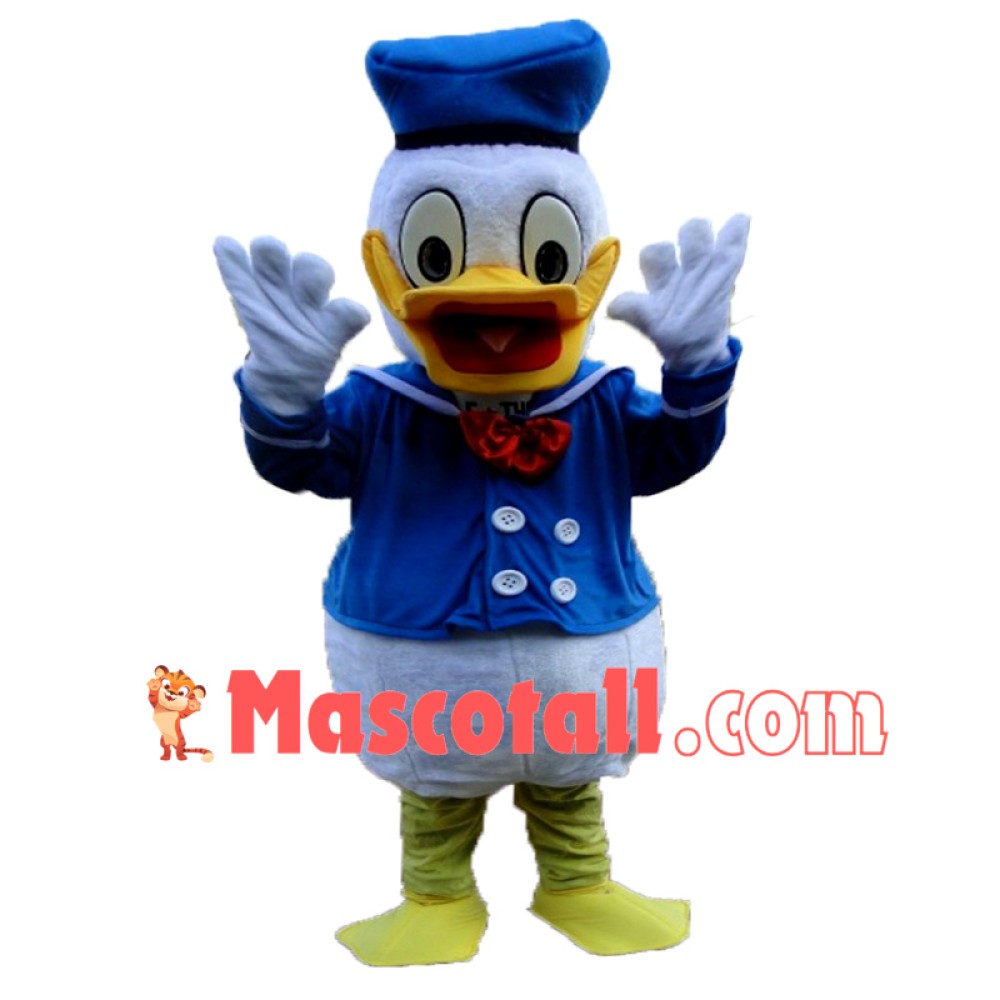 Adult One Pair of Donald Duck and Daisy Mascot Costumes