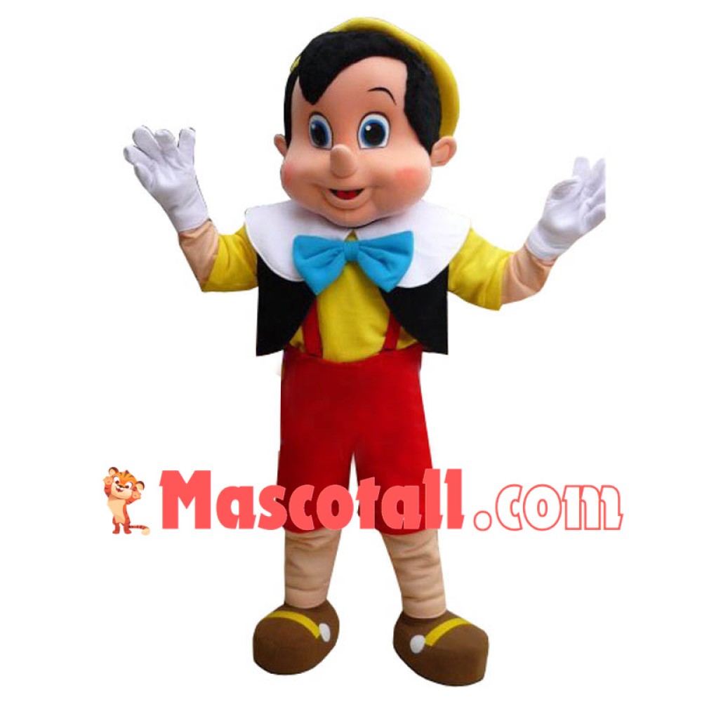 High Quality Pinocchio Mascot Costume