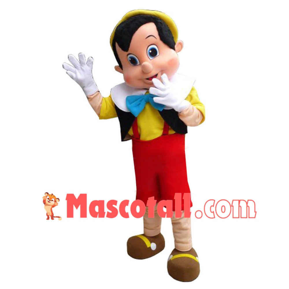 High Quality Pinocchio Mascot Costume