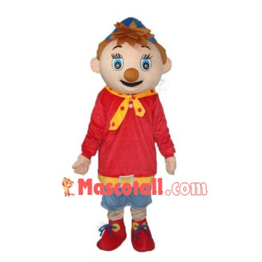 Pinocchio Cartoon Mascot Costume