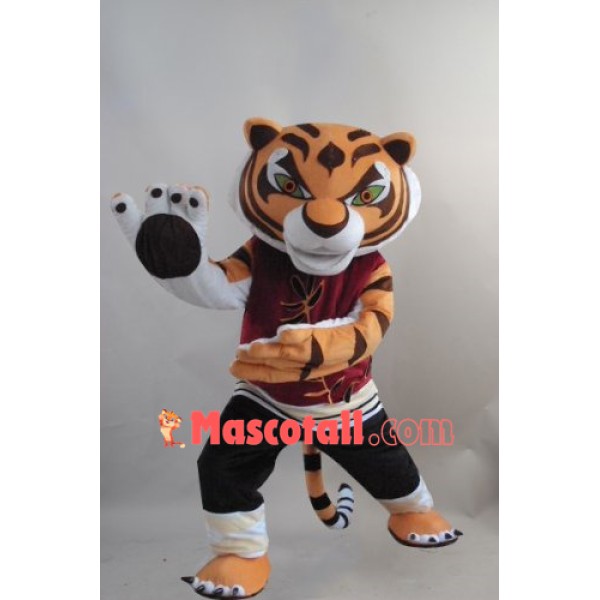 New Tigress Tiger Kung Fu Panda Mascot Costume