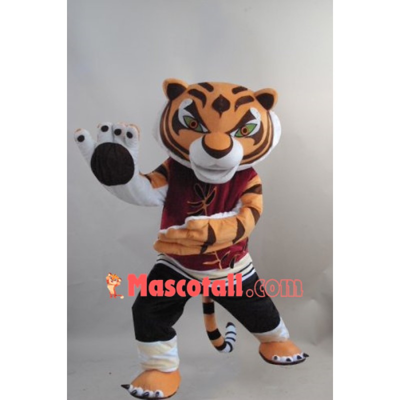 New Tigress Tiger Kung Fu Panda Mascot Costume