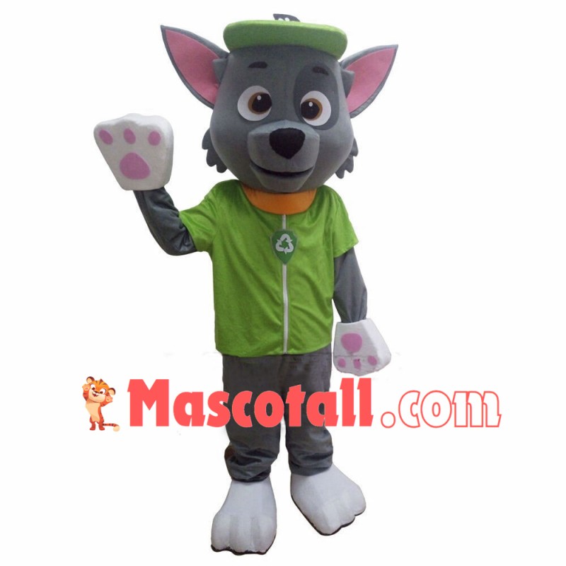 Paw Patrol Rocky Dog Mascot Costume