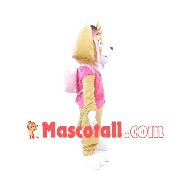 Paw Patrol Skype Dog Cartoon Mascot Costume