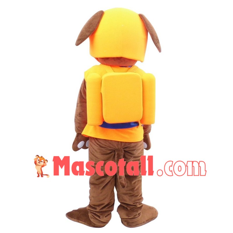 Paw Patrol Zuma Dog Cartoon Mascot Costume