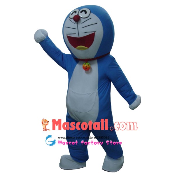 High quality Doraemon Cartoon Mascot Costume