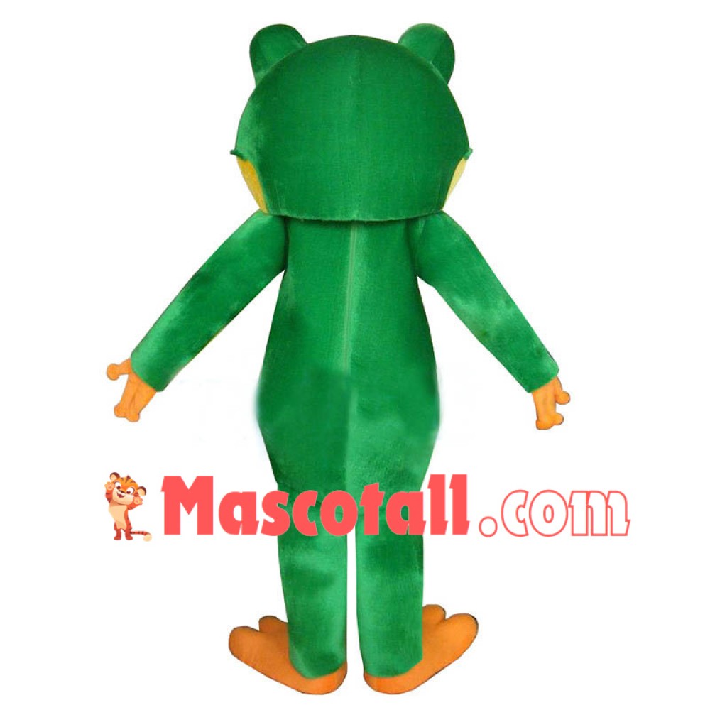 Frog New Professional Green Frog Adult Mascot Costume