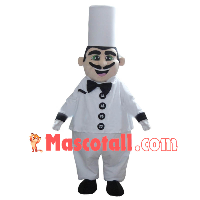 Cook Mascot Costume Adult Size Chef Mascot Costume