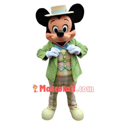 Superb Handsome Mickey Mascot Costume