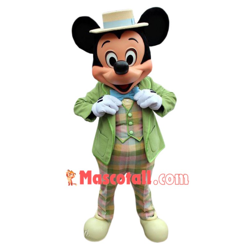 Superb Handsome Mickey Mascot Costume