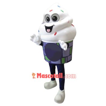 Superb Ice Cream Mascot Costume