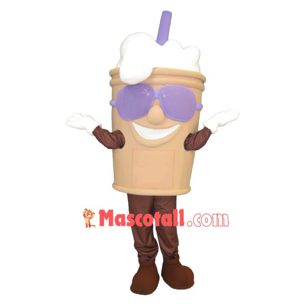 Frothy Drink Mascot Costume