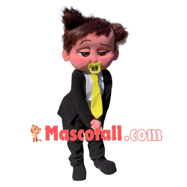 Cute Boss Baby Girl Mascot Costume