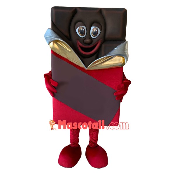 Superb Chocolate Mascot Costume