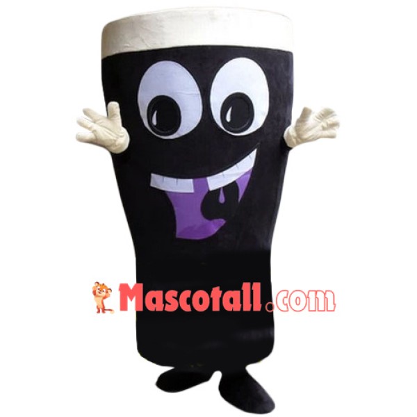 Happy Coffee Cup Mascot Costume