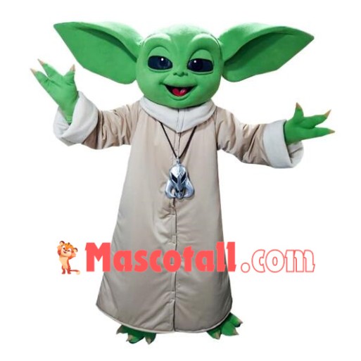 Baby Yoda Mascot Costume