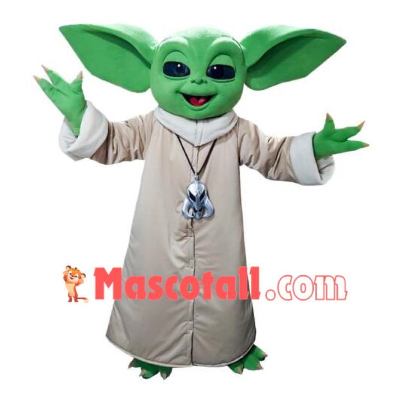 Baby Yoda Mascot Costume
