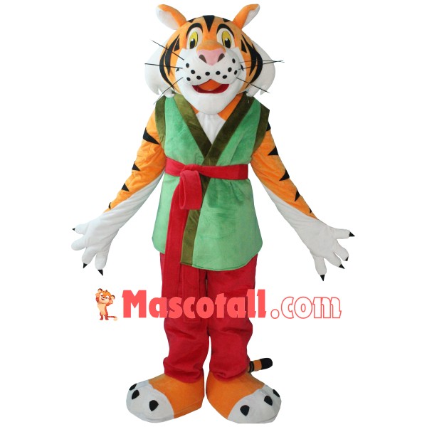 Kungfu Tiger Mascot Costume