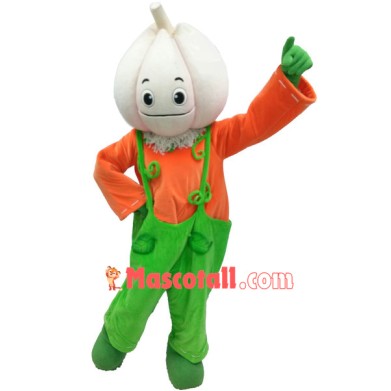 Superb Garlic Boy Mascot Costume