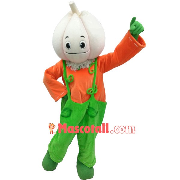 Superb Garlic Boy Mascot Costume