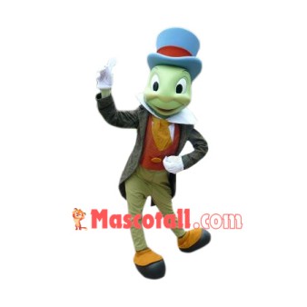 Affordable Jiminy Cricket Mascot Costume