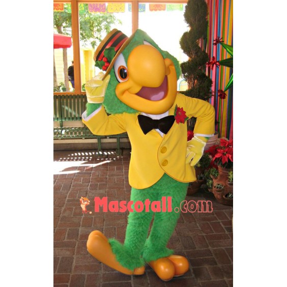 Jose Carioca Parrot Mascot Costume