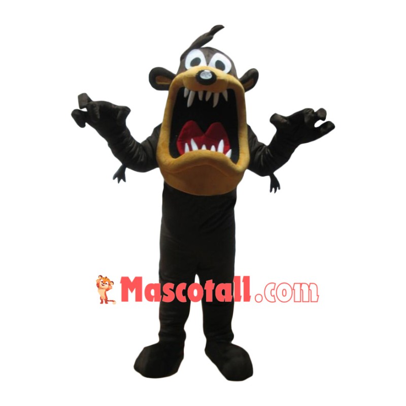 Brown Monster Mascot Costume