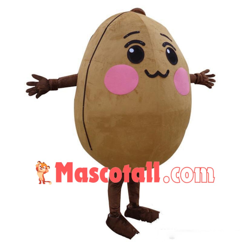 Friendly Lightweight Potato Mascot Costume