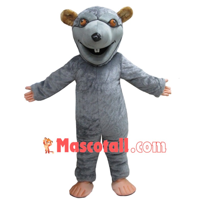 Ratatouille Remy Grey Rat Mascot Costume