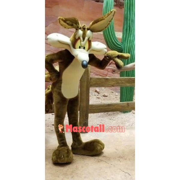 Super Wile E Coyote Mascot Costume