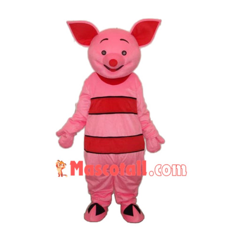 New Version Small Pink Pig Mascot Adult Costume Free Shipping