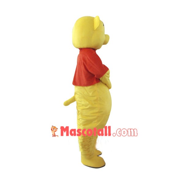 Winnie the Pooh Mascot Adult Costume Free Shipping