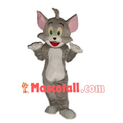 Jerry Mouse & Tom Cat costume Cartoon Mascot Costume Free Shipping