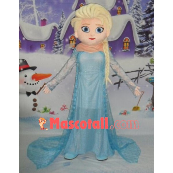 Princess Elsa Mascot Costume