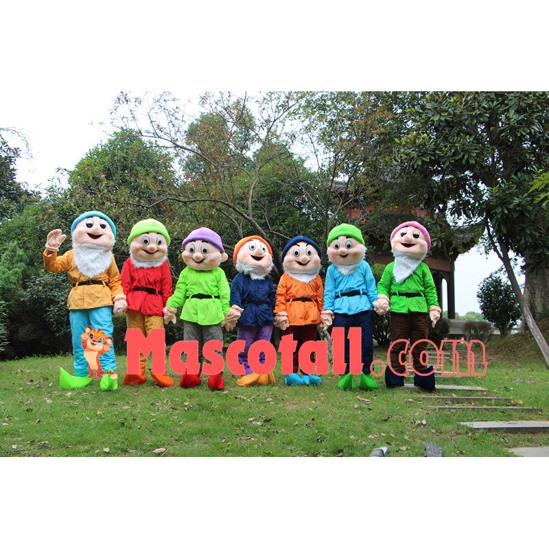 Seven Dwarfs Mascot costume